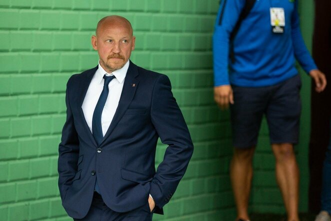 „Riterių“ ir „Klaksvik“ rungtynės | Žygimanto Gedvilos / BNS foto nuotr.