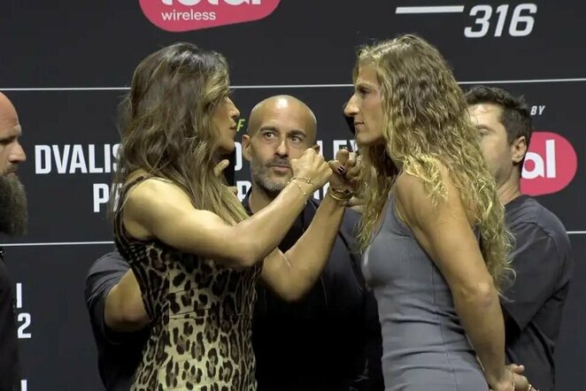 Julianna Pena ir Kayla Harrison | „Stop“ kadras