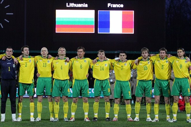 Lietuvos futbolo rinktinė 2007 m. | Scanpix nuotr.