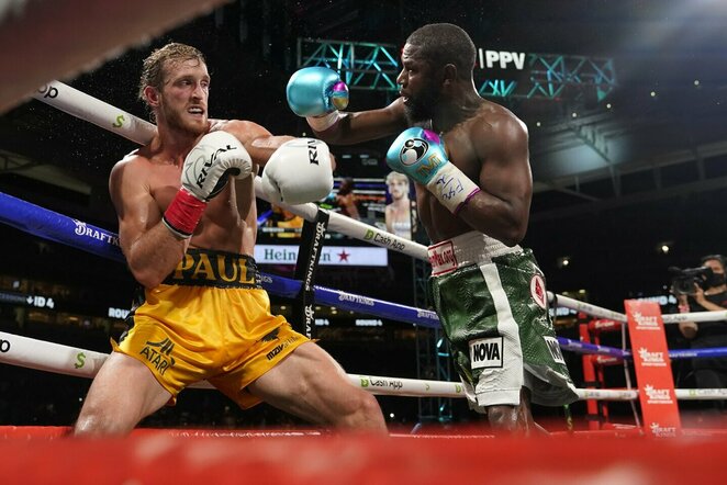Loganas Paulas ir Floydas Mayweatheris | Scanpix nuotr.
