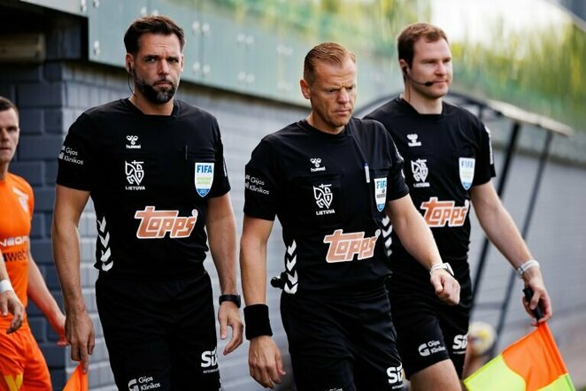 Vytenis Kazlauskas, Robertas Valikonis ir Benas Kikutis (iš kair. į deš.) | lff.lt nuotr.