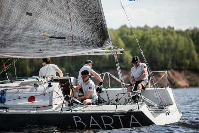 Jachtos „Barta“ įgula | Organizatorių nuotr.