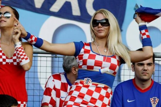 Kroatijos rinktinės sirgaliai | dalje.com nuotr.