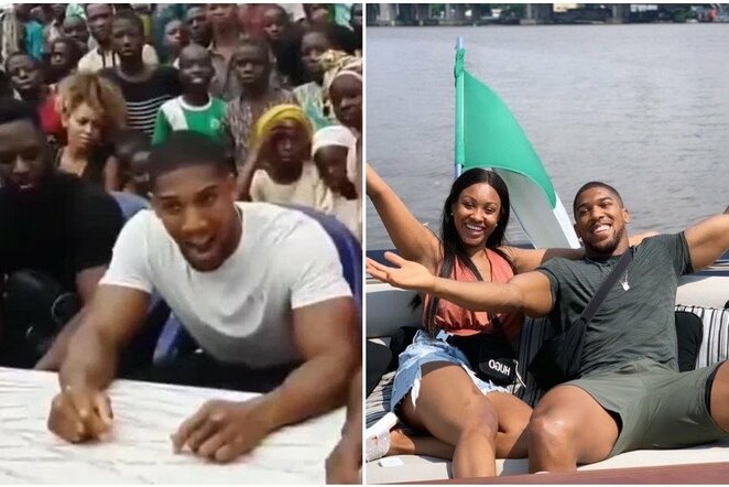 Anthony Joshua | Instagram.com nuotr