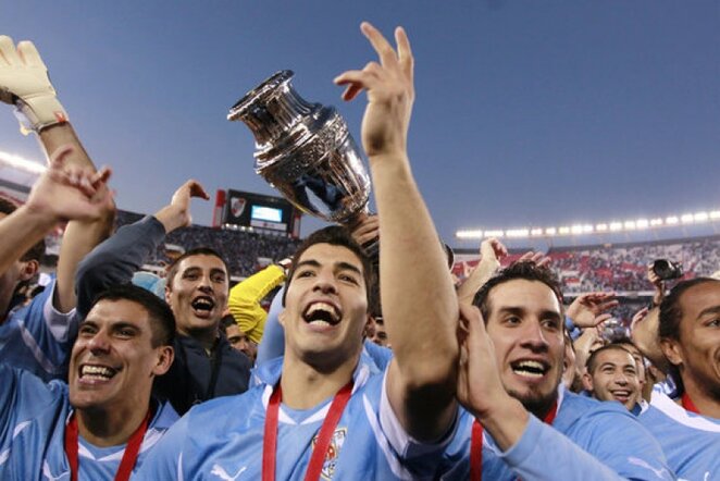 2011 metais Pietų Amerikos čempionate triumfavo Urugvajaus rinktinė | Reuters/Scanpx nuotr.
