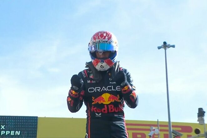 Maxas Verstappenas | „Stop“ kadras