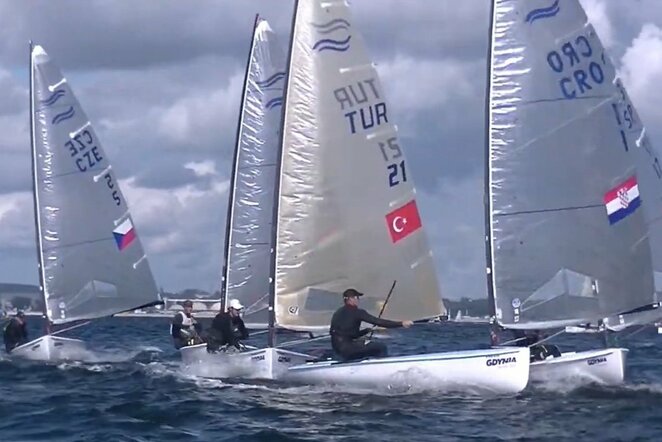 Europos „Finn“ klasės buriavimo čempionatas | Youtube.com nuotr.