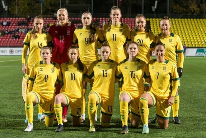 Lietuvos moterų futbolono rinktinė | LFF nuotr.