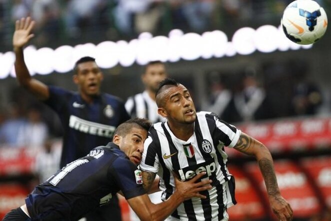 „Inter“ – „Juventus“ rungtynių epizodas | LaPresse/Scanpix nuotr.