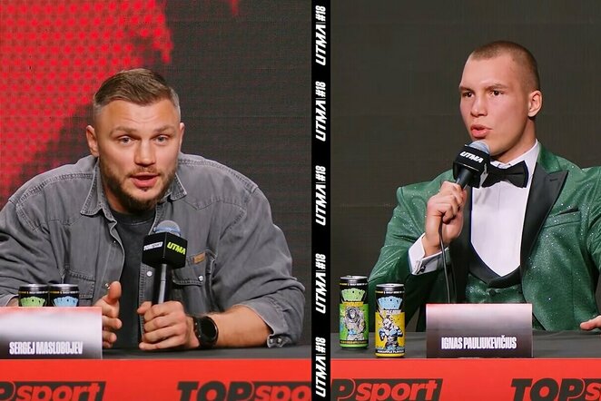 Sergejus Maslobojevas ir Ignas Pauliukevičius | „Stop“ kadras