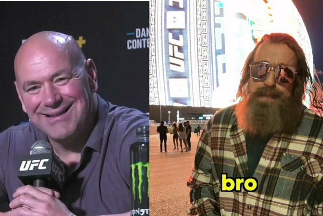 Dana White'as ir Jake'as Paulas | „Stop“ kadras