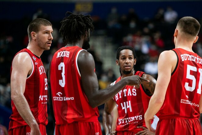 „Rytas“ - „Bešiktaš“ rungtynių akimirka | Žygimanto Gedvilos / BNS foto nuotr.
