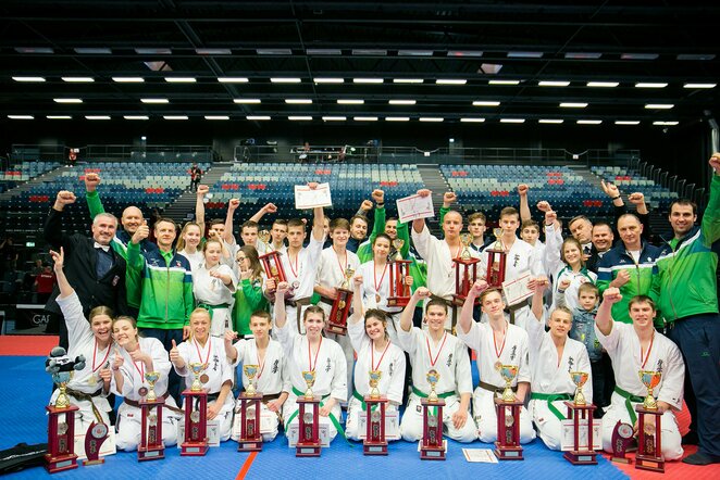 Lietuvos jaunių kiokušin karatė rinktinė | Organizatorių nuotr.