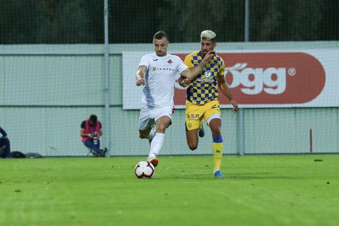 „Sūduvos“ ir „Maccabi“ rungtynės | Mariaus Vizbaro / BNS foto nuotr.