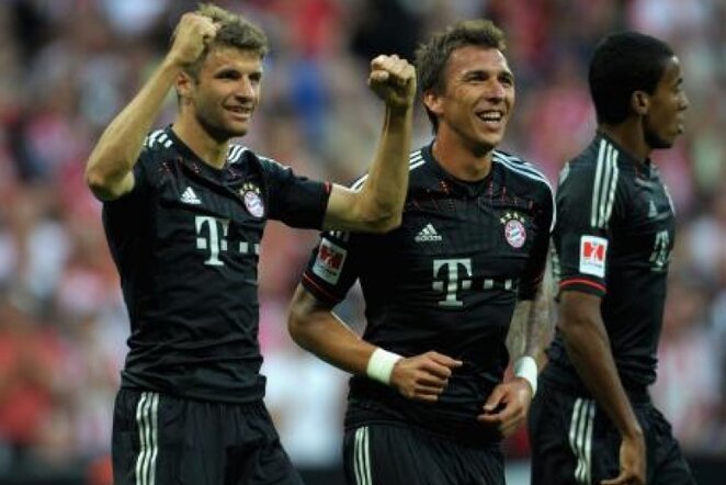 Miuncheno „Bayern“ futbolininkų triumfas | bild.de nuotr.
