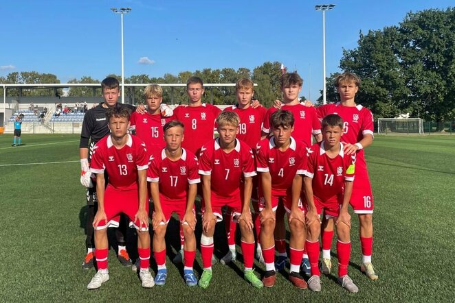 Lietuvos U-15 futbolo rinktinė | lff.lt nuotr.