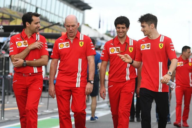 „Ferrari“ komanda | Scanpix nuotr.