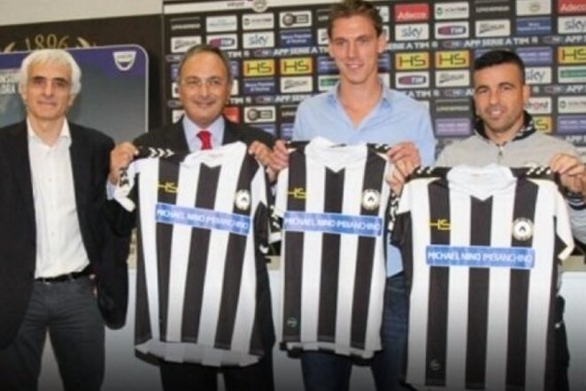 Šios dienos mačo „Udinese“ marškinėliai | udinese.it nuotr.