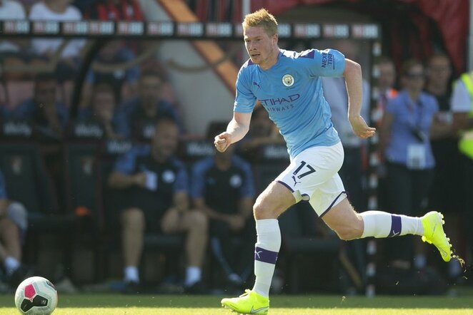 Kevinas De Bruyne | Scanpix nuotr.