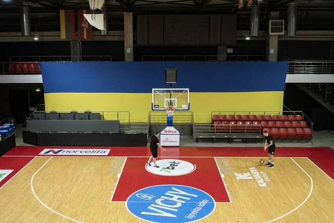 Vilniaus „Rytas“ ukrainiečių šeimų vaikus kviečia žaisti krepšinį | Organizatorių nuotr.