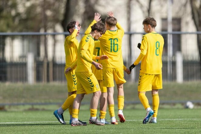 Lietuvos U-15 futbolo rinktinė | lff.lt nuotr.
