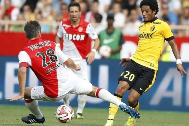 „Monaco“ – „Lille“ rungtynių akimirka | AFP/Scanpix nuotr. 