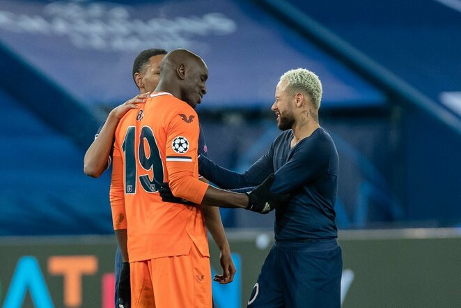 Demba Ba ir Neymaras | Scanpix nuotr.