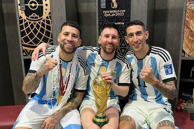 Argentinos rinktinės žaidėjai | Instagram.com nuotr