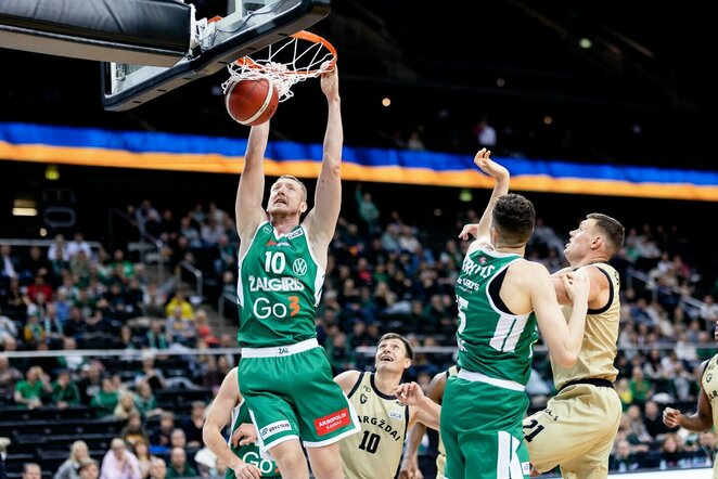 „Žalgiris“ – „Gargždai“ rungtynių akimirka | Luko Balandžio / BNS foto nuotr.