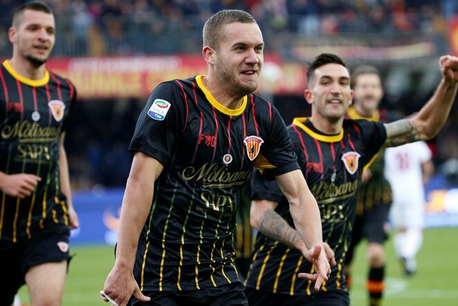 „Benevento“ - „Milan“ rungtynių akimirka | Scanpix nuotr.