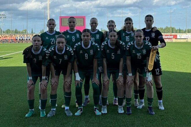 Lietuvos WU-17 futbolo rinktinė | lff.lt nuotr.