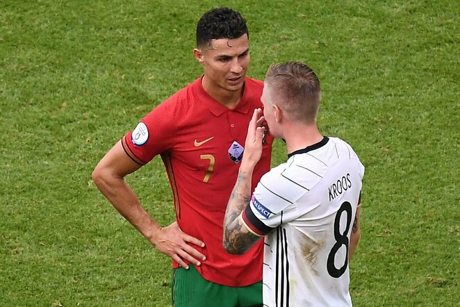 Cristiano Ronaldo ir Toni Kroosas | Scanpix nuotr.