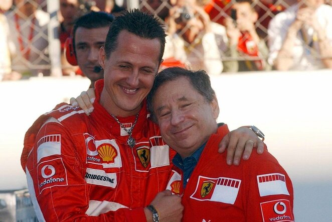 Michaelis Schumacheris ir Jeanas Todtas | Scanpix nuotr.