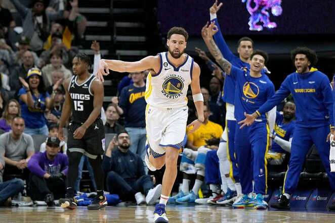 Klay Thompsonas | Scanpix nuotr.