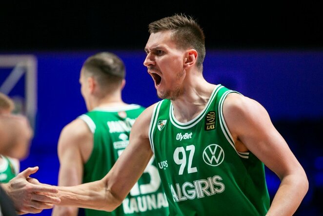 „Žalgirio“ ir „Lietkabelio“ rungtynės | Žygimanto Gedvilos / BNS foto nuotr.