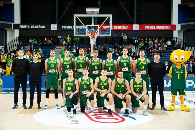 Lietuvių ir čekų rungtynės | Roko Lukoševičiaus/BNS Foto nuotr.