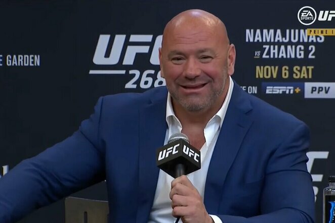 Dana White'as | Youtube.com nuotr.