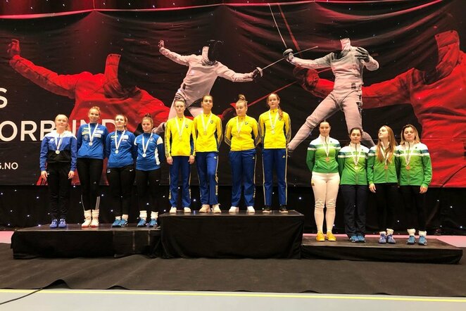Šiaurės Šalių fechtavimo čempionatas | Organizatorių nuotr.