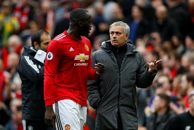 Romelu Lukaku ir Jose Mourinho | Scanpix nuotr.