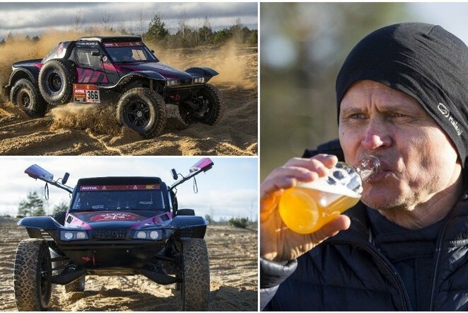 Gintas Petrus pristatė naująjį automobilį | Roko Lukoševičiaus/BNS Foto nuotr.