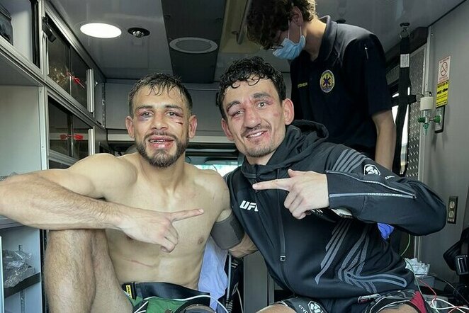 Yairas Rodriguezas ir Maxas Holloway | Organizatorių nuotr.