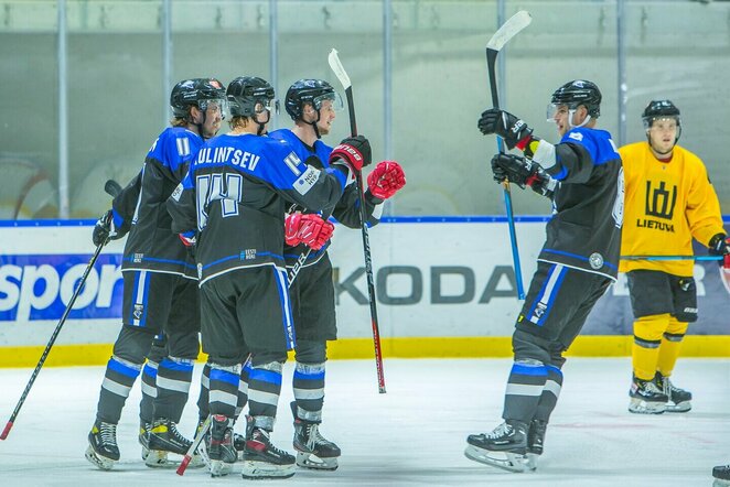 Lietuvių ir estų rungtynės | hockey.lt nuotr.