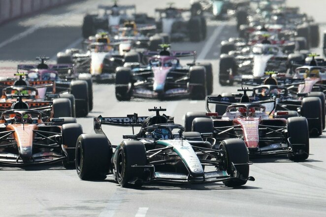Azerbaidžano GP lenktynės | EPA/ALI HAIDER nuotr.