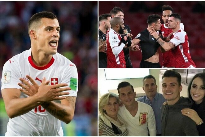 Granitas Xhaka | „Scanpix“ ir instagram.com nuotr.