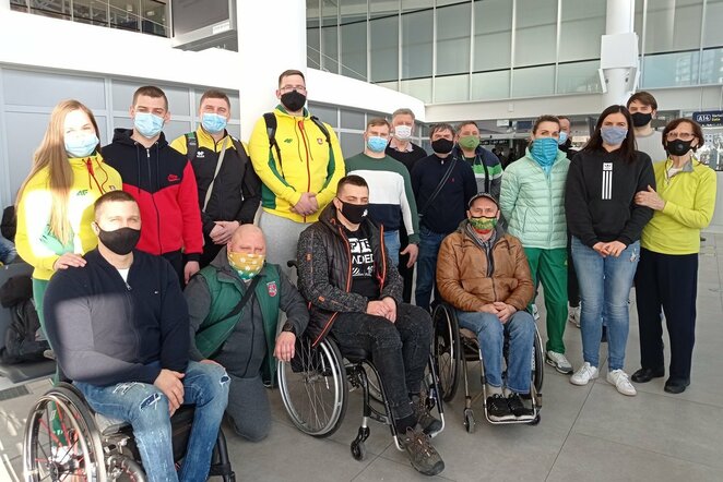 Paraatletai Dubajuje sieks priartėti prie Tokijo žaidynių | Lietuvos paralimpinio komiteto nuotr.