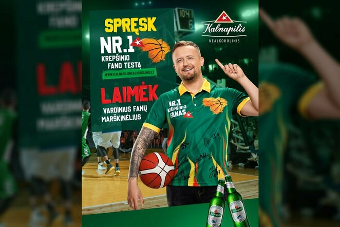 Krepšinio fano testas | Organizatorių nuotr.