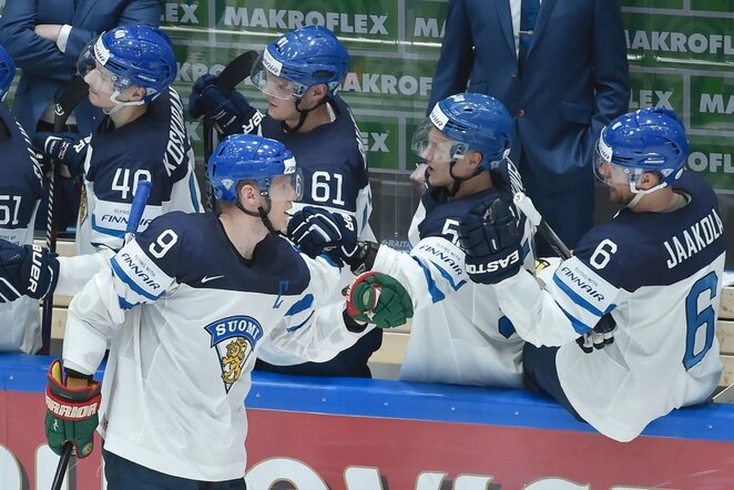 Suomijos ir Baltarusijos rinktinių rungtynės | Scanpix nuotr.