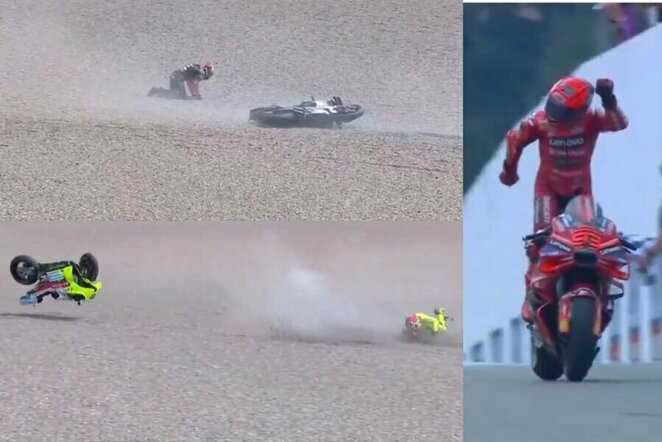 Vokietijos GP lenktynės | „Stop“ kadras