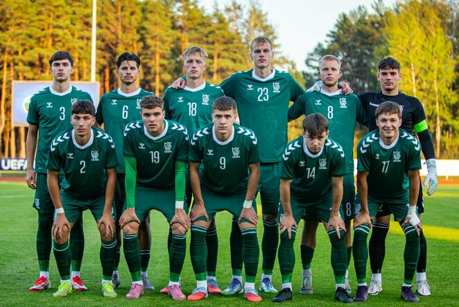Lietuvos U-21 futbolo rinktinė | lff.lt nuotr.