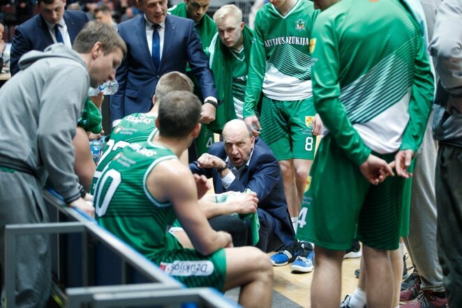 „Dzūkijos“ ir „Lietkabelio“ rungtynės | Eriko Ovčarenko / BNS foto nuotr.